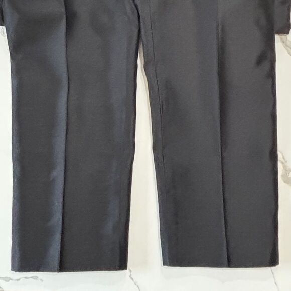 Talbots | Pure Silk Women’s Black Lined Dress Pants - Picture 4 of 14